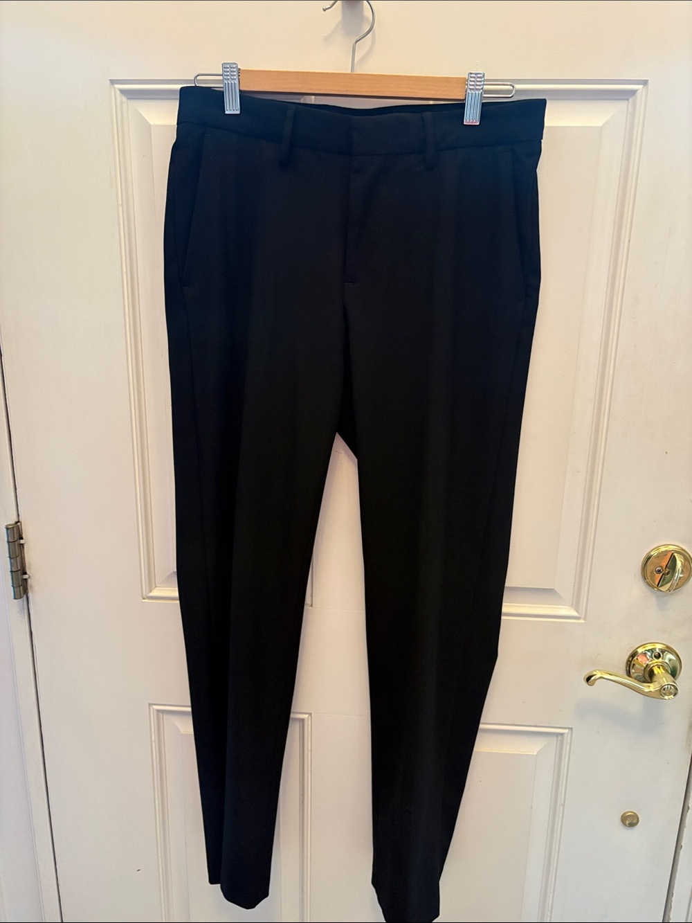 Men's Haggar Black Dress Pants